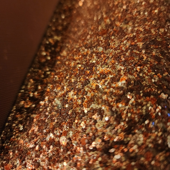 Kate Spade w/ COA  Penny Greta Court Tote Bag Pink Glitter - Picture 12 of 13